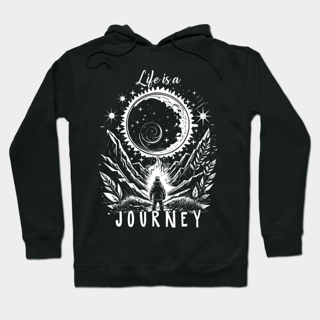 Life is a Journey Hoodie by anderleao